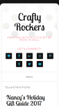 Mobile Screenshot of craftyrockers.com